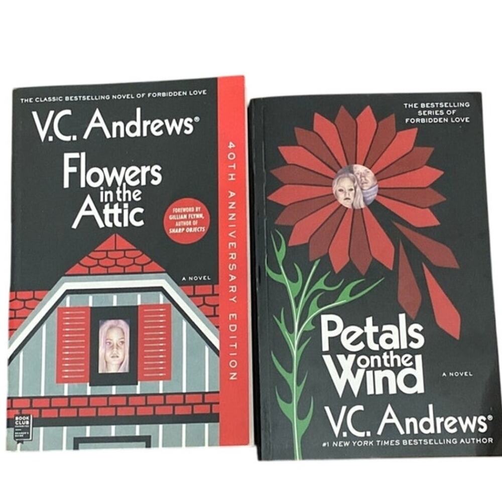 Flowers in the Attic Petals on the Wind V.C. Andrews Paperback Set